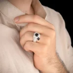 ⁦خاتم زيركون⁩ - الصورة ⁦2⁩